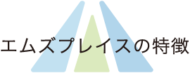 エムズプレイスの特徴